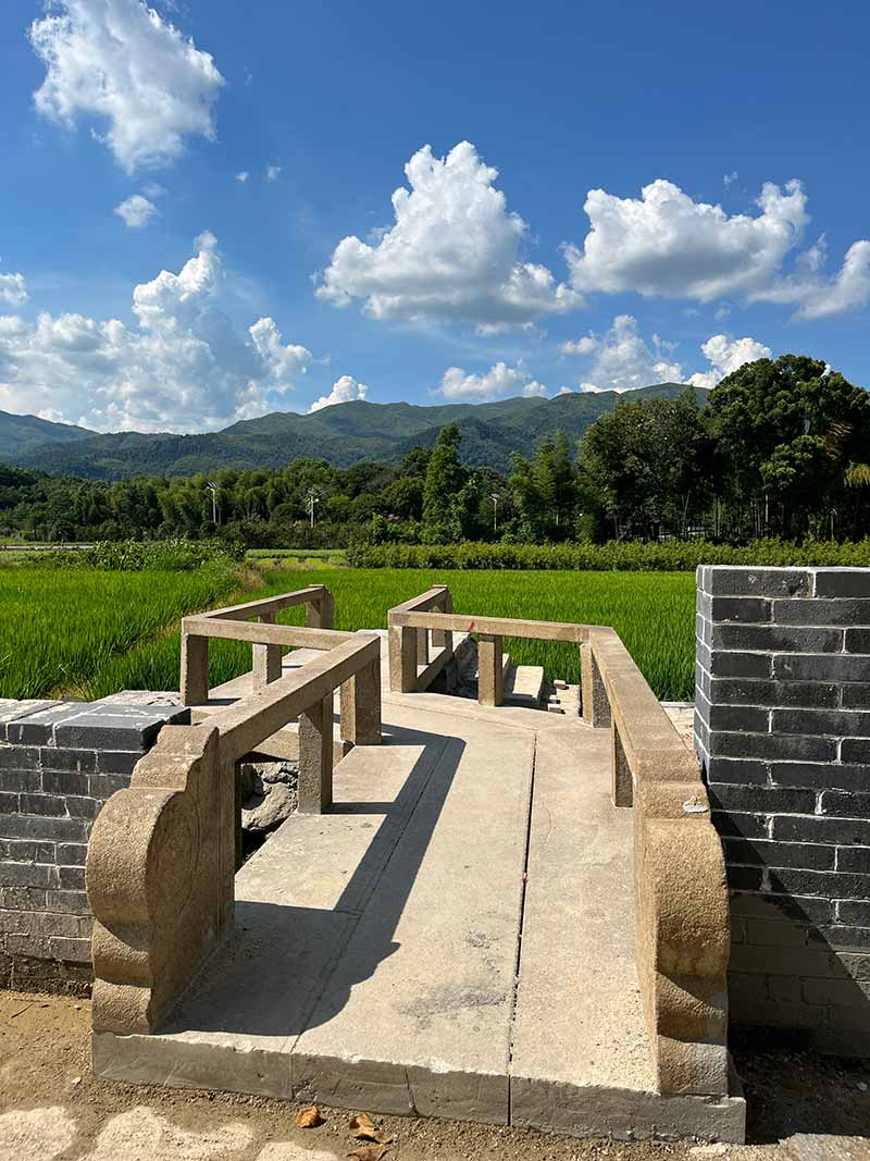 聊城花岗岩仿古石材景区使用案例