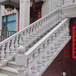 聊城 天然石材 阳台庭院护栏、栏杆