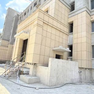 聊城 黄金麻干挂，工地实拍