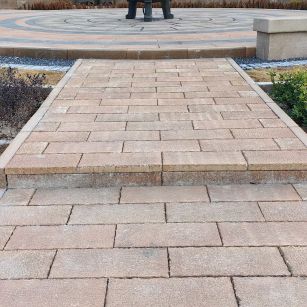 聊城仿古石铺装效果