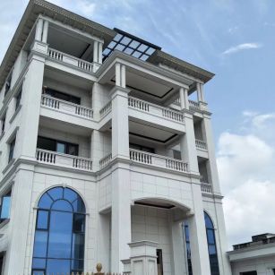 聊城芝麻白别墅干挂效果展示