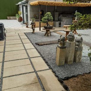 聊城仿古石铺装效果