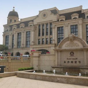 聊城花岗岩黄金麻建筑外墙干挂案例