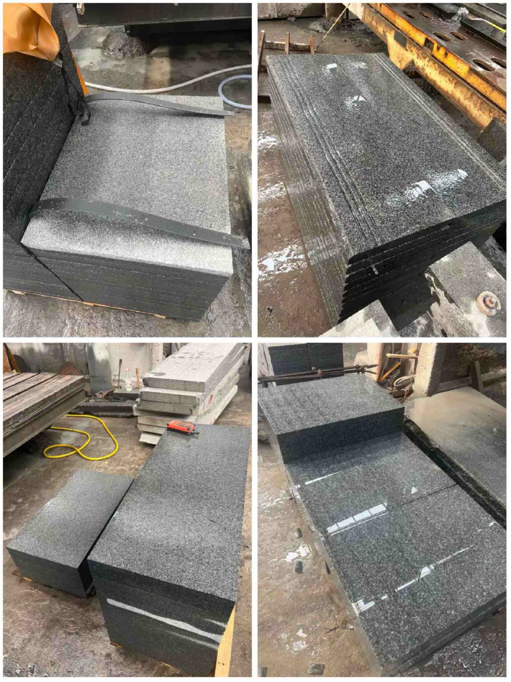 聊城 芝麻黑地铺石材