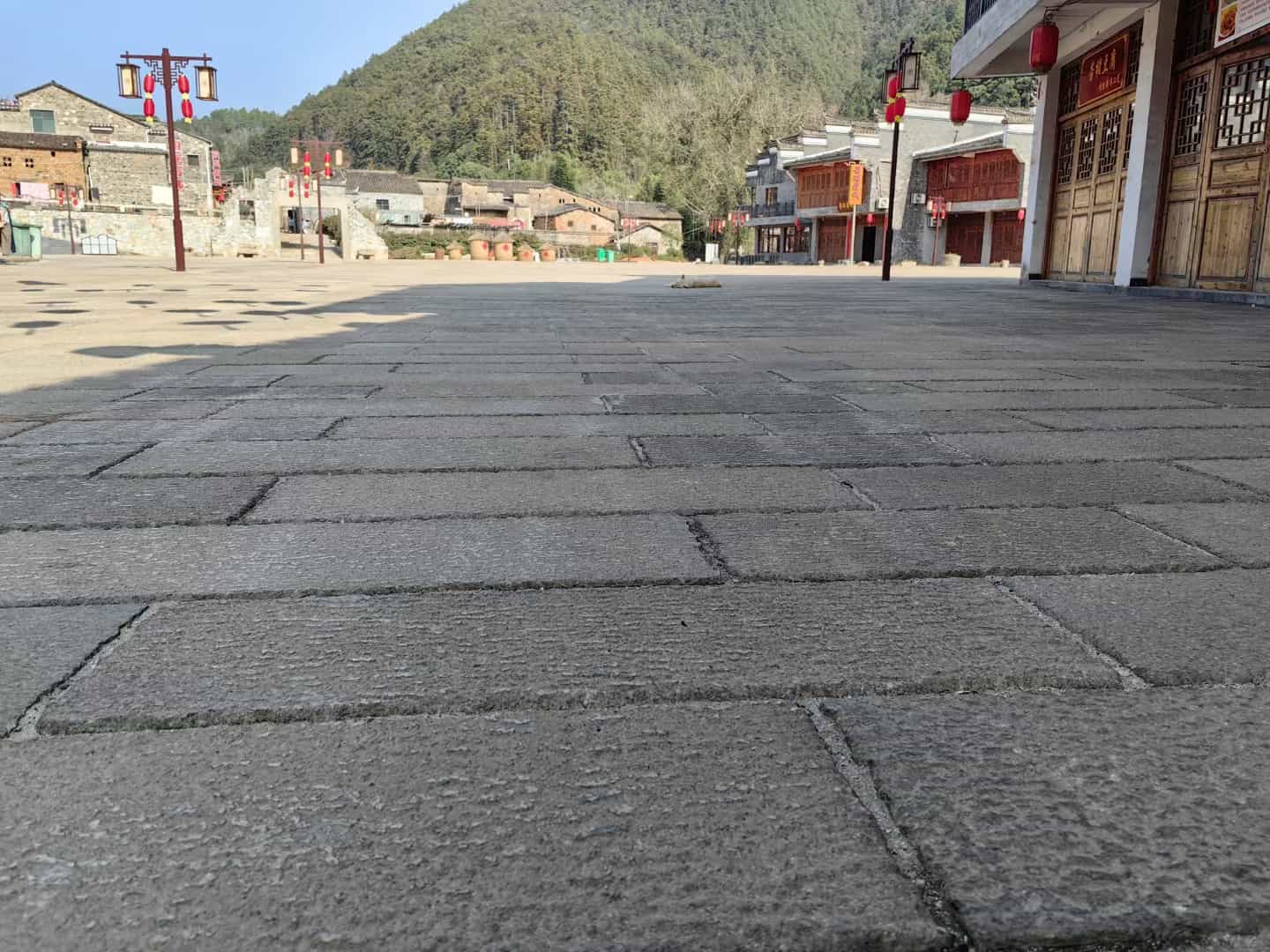 聊城仿古石铺装效果