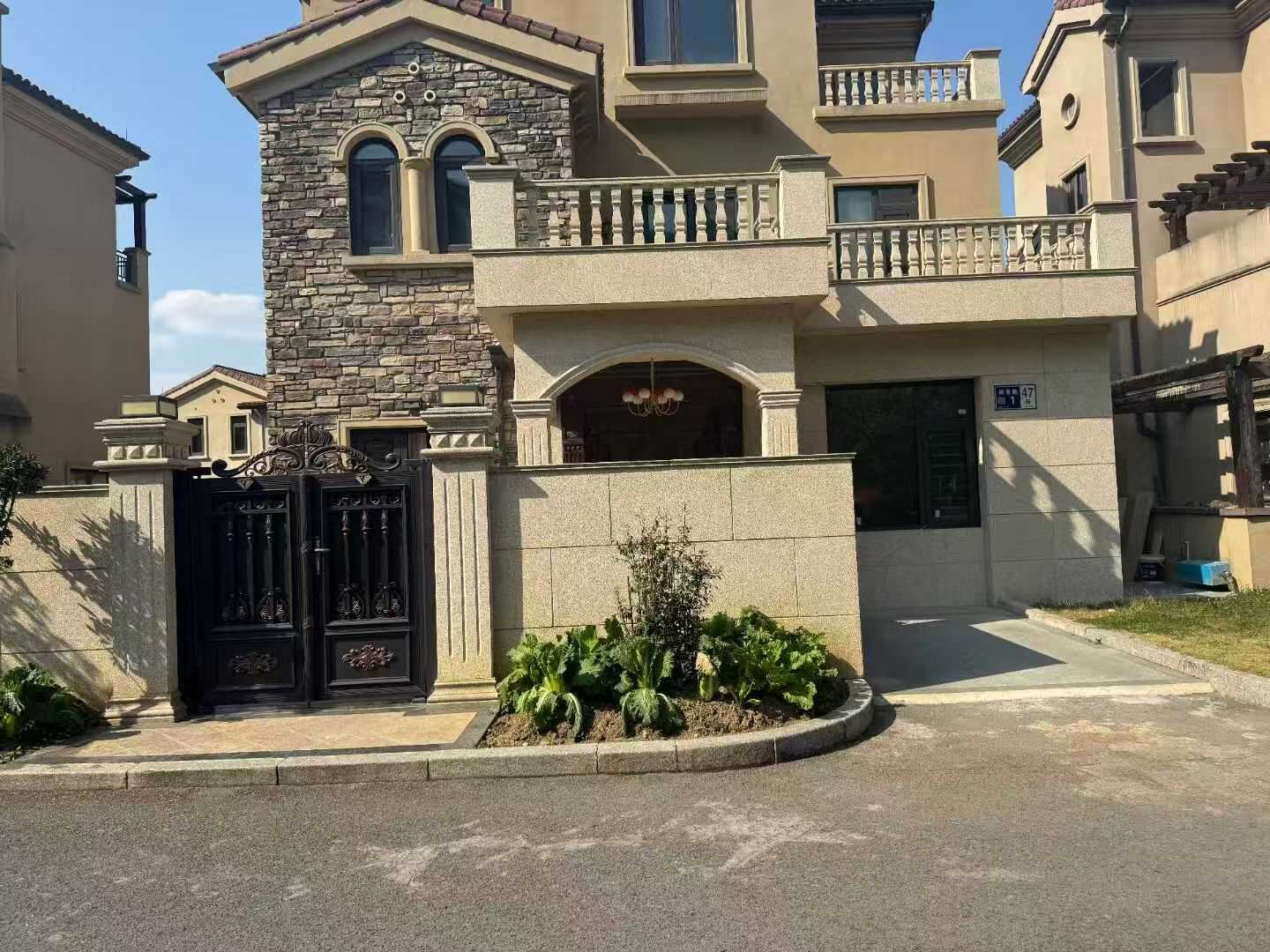 聊城黄金麻别墅干挂效果展示